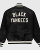 New York Black Yankees Varsity Satin Jacket
