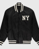 New York Black Yankees Varsity Satin Jacket