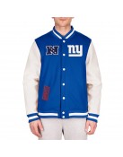 New York Giants Third Down Varsity Jacket