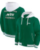 New York Jets Green Cotton Hooded Jacket