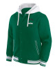 New York Jets Green Cotton Hooded Jacket