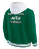 New York Jets Green Cotton Hooded Jacket