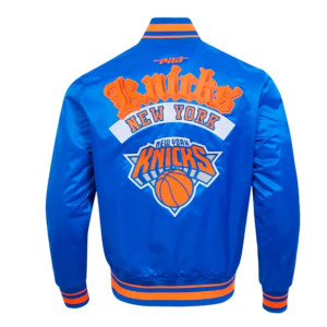 New York Knicks Best of Classic Rib Satin Jacket