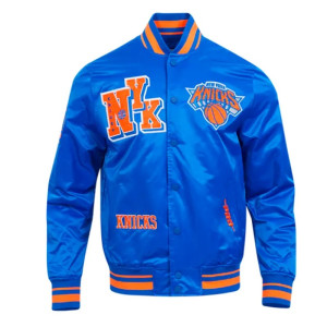 New York Knicks Best of Classic Rib Satin Jacket