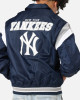 New York Yankees Retro Stadium Navy Satin Jacket