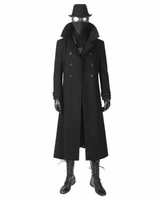 Nicholas Cage Spider Man Into The Spider Verse Noir Wool Trench Coat Nicholas Cage Spider Man Into The Spider Verse Noir Wool Trench Coat