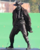 Nicolas Cage Spiderman Noir First Look Black Leather Coat