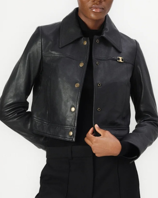 Nine Perfect Strangers Masha Dmitrichenko Leather Jacket