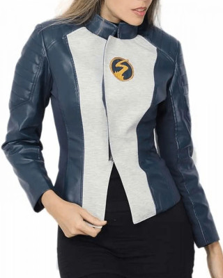 Nora Allen The Flash Leather Jacket