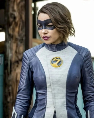Nora Allen The Flash Leather Jacket