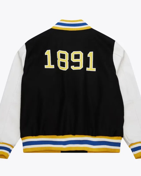 North Carolina A&T Aggies Homecoming Black Varsity Jacket North Carolina A&T Aggies Homecoming Black Varsity Jacket