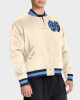 North Carolina Tar Heels Legacy Cream Bomber Jacket