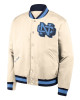 North Carolina Tar Heels Legacy Cream Bomber Jacket