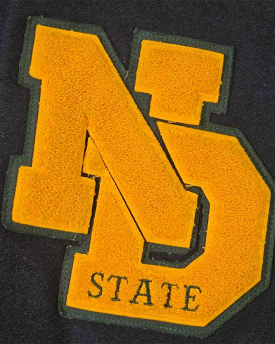 North Dakota State Bison 90’s Varsity Jacket North Dakota State Bison 90’s Varsity Jacket