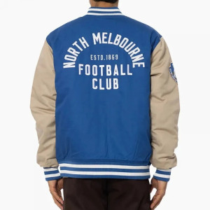 North Melbourne Lock Up Varsity Cotton Jacket