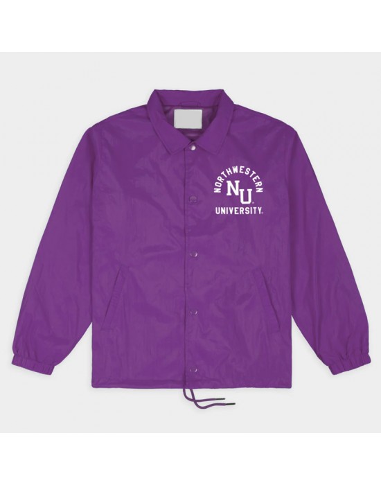 Northwestern Wildcats Football Retro Coaches Jacket