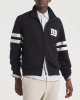 NY Giants Black Striped Fleece Jacket NY Giants Black Striped Fleece Jacket