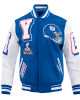 NY Giants Mashup Rib Varsity Wool/Leather Jacket NY Giants Mashup Rib Varsity Wool/Leather Jacket