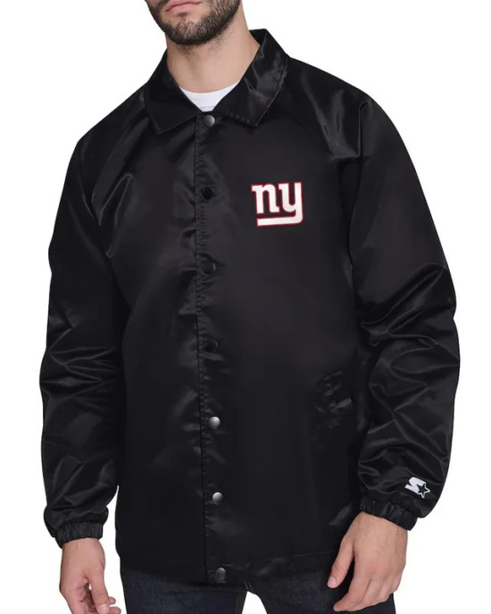 NY Giants Retro Logo Coaches Jacket NY Giants Retro Logo Coaches Jacket