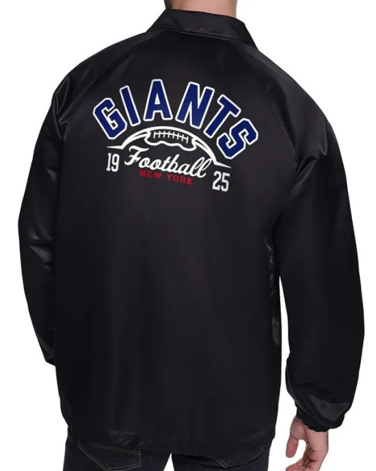 NY Giants Retro Logo Coaches Jacket NY Giants Retro Logo Coaches Jacket