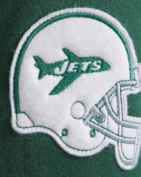 NY Jets Green Striped Fleece Jacket NY Jets Green Striped Fleece Jacket
