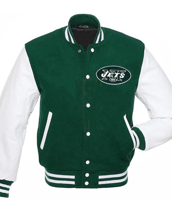 NY Jets Kevin Arnold Varsity Jacket NY Jets Kevin Arnold Varsity Jacket