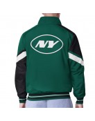 NY Jets Strong Arm Green Full-Zip Jacket