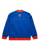 NY Knicks OG 3.0 Lightweight Blue Satin Jacket