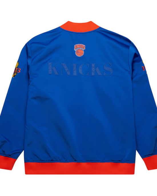 NY Knicks OG 3.0 Lightweight Blue Satin Jacket NY Knicks OG 3.0 Lightweight Blue Satin Jacket