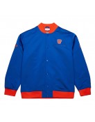 NY Knicks OG 3.0 Lightweight Blue Satin Jacket