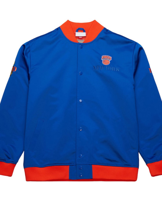 NY Knicks OG 3.0 Lightweight Blue Satin Jacket NY Knicks OG 3.0 Lightweight Blue Satin Jacket