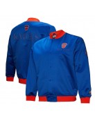 NY Knicks OG 3.0 Lightweight Blue Satin Jacket