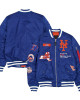 NY Mets Full-Zip Royal Bomber Jacket