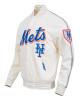 NY Mets Logo Game Day Eggshell Jacket