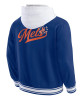 NY Mets Royal Cotton Hooded Jacket NY Mets Royal Cotton Hooded Jacket