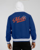NY Mets Royal Cotton Hooded Jacket NY Mets Royal Cotton Hooded Jacket