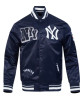NY Yankees Best of Classic Rib Satin Jacket