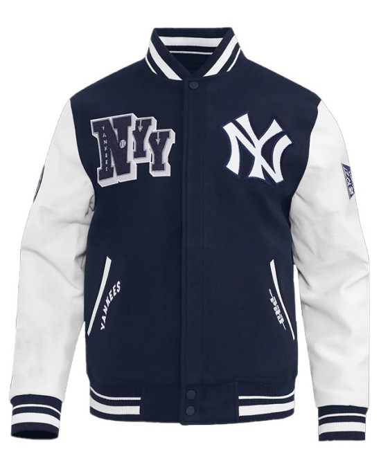NY Yankees Best of Classic Rib Varsity Jacket