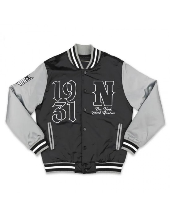 NY Yankees Black and Gray Jacket
