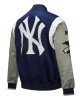 NY Yankees Cooperstown Team Origins Satin Jacket NY Yankees Cooperstown Team Origins Satin Jacket