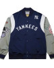 NY Yankees Cooperstown Team Origins Satin Jacket NY Yankees Cooperstown Team Origins Satin Jacket