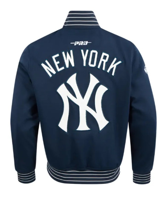 NY Yankees Current Logo Game Day Navy Jacket