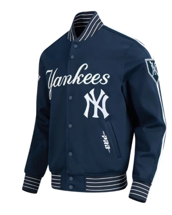 NY Yankees Current Logo Game Day Navy Jacket