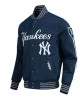 NY Yankees Current Logo Game Day Navy Jacket