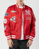 NY Yankees Full-Zip Green Bomber Jacket