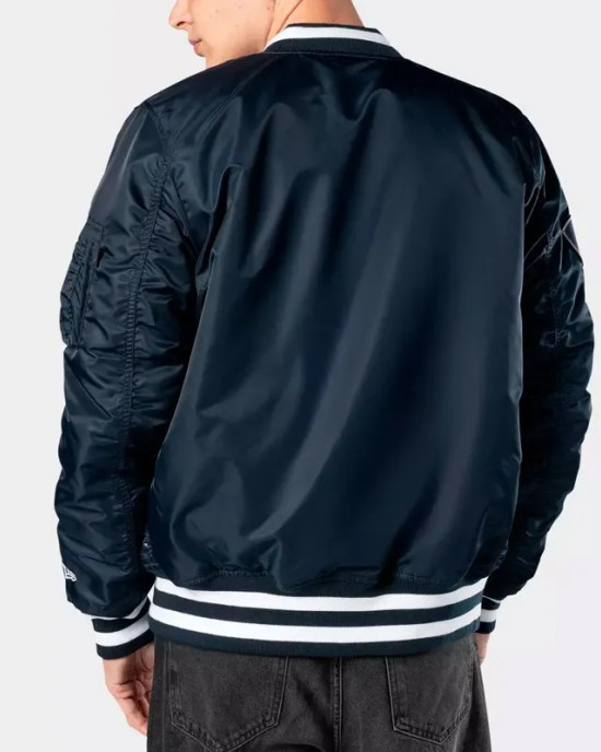 NY Yankees Full-Zip Green Bomber Jacket
