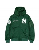 NY Yankees Historic L-2B Hooded Bomber Jacket