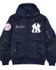 NY Yankees Historic L-2B Hooded Bomber Jacket NY Yankees Historic L-2B Hooded Bomber Jacket