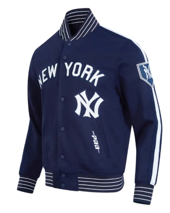 NY Yankees Logo Game Day Navy/Black Jacket