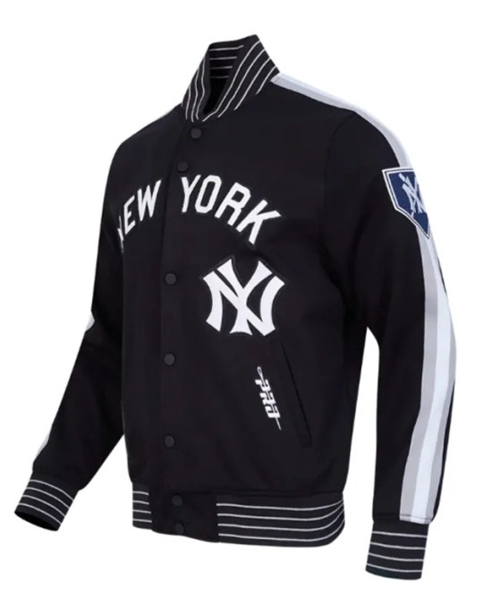 NY Yankees Logo Game Day Navy/Black Jacket